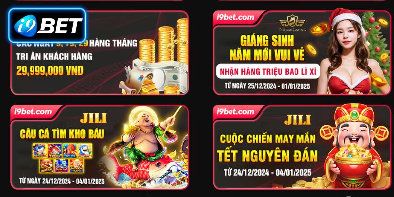 Danh sách các khuyến mãi i9BET mới nhất